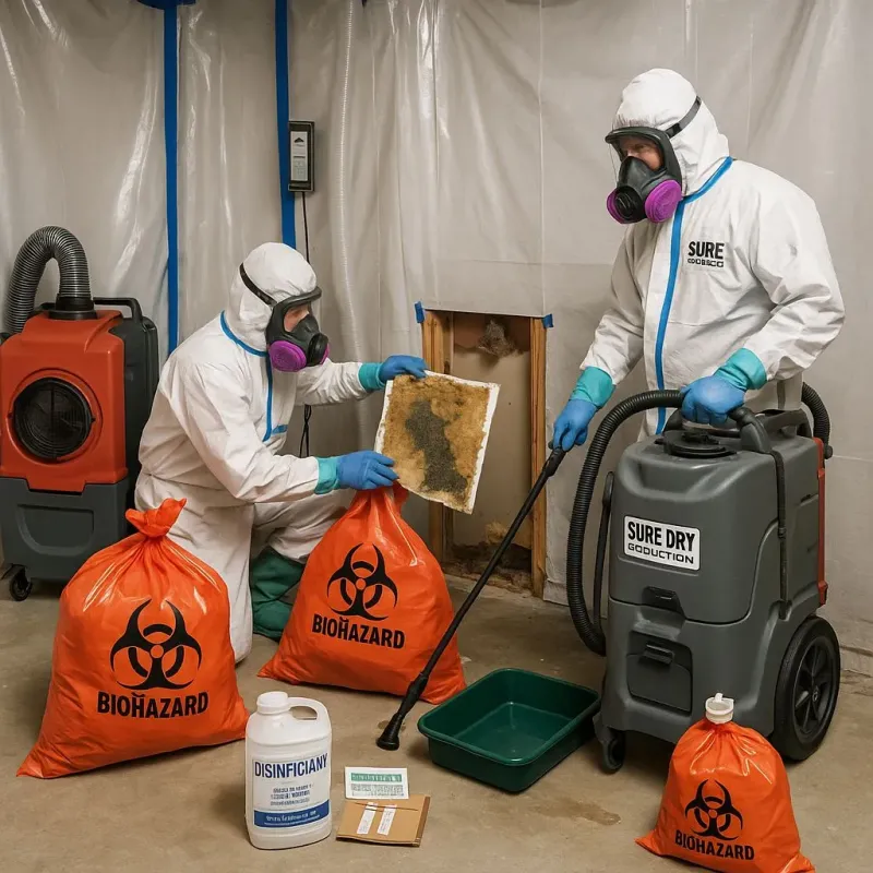 Contaminated Water Handling Protocols process in Eagle Point, OR